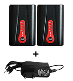 Warmthru 7.4v Heat Control Battery Pair & Charger