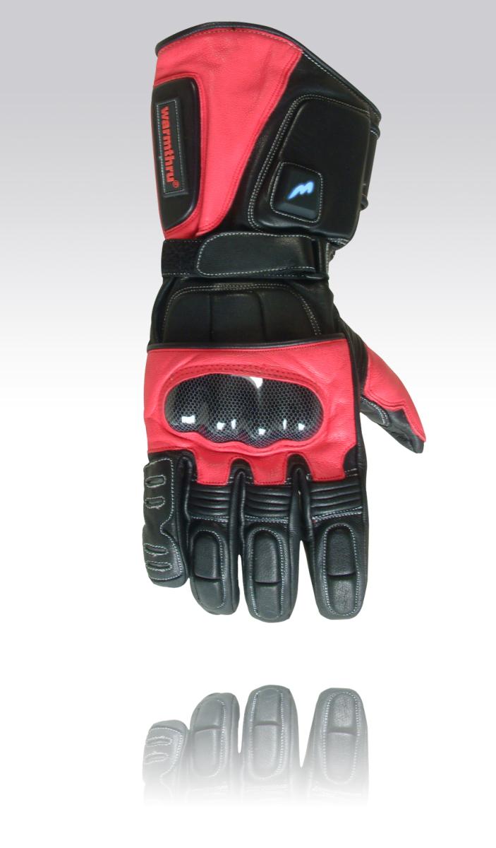 Warmthru Battery Heated Motorcycle Gloves