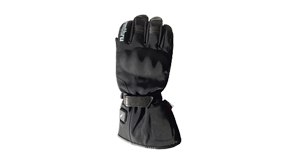 Battery heated motorcycle gloves